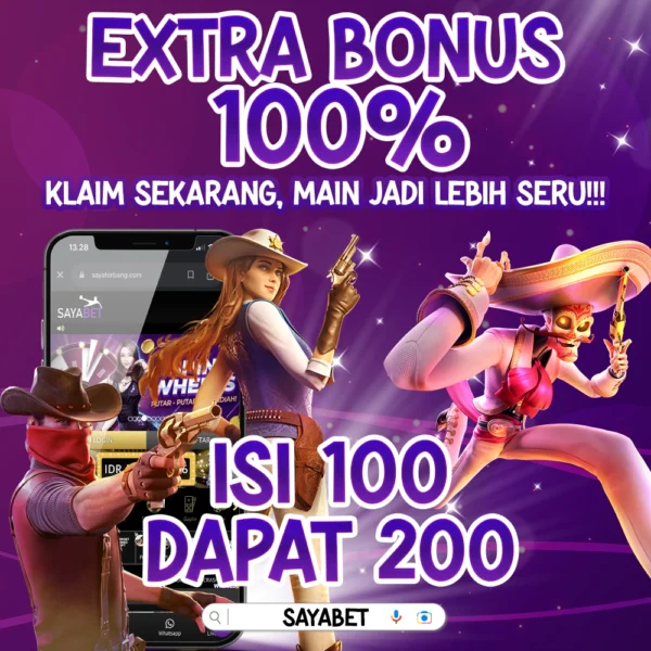 Extra Bonus 100%